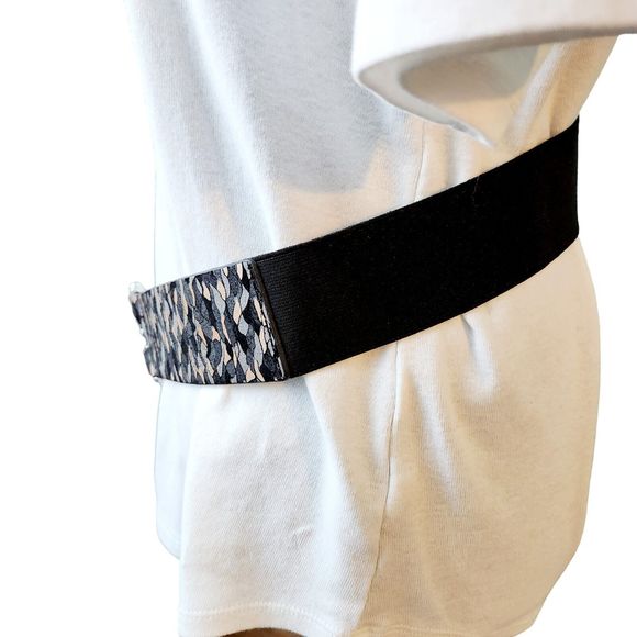 Steve Madden Stretch Belt NWT Size M/L - Picture 4 of 7